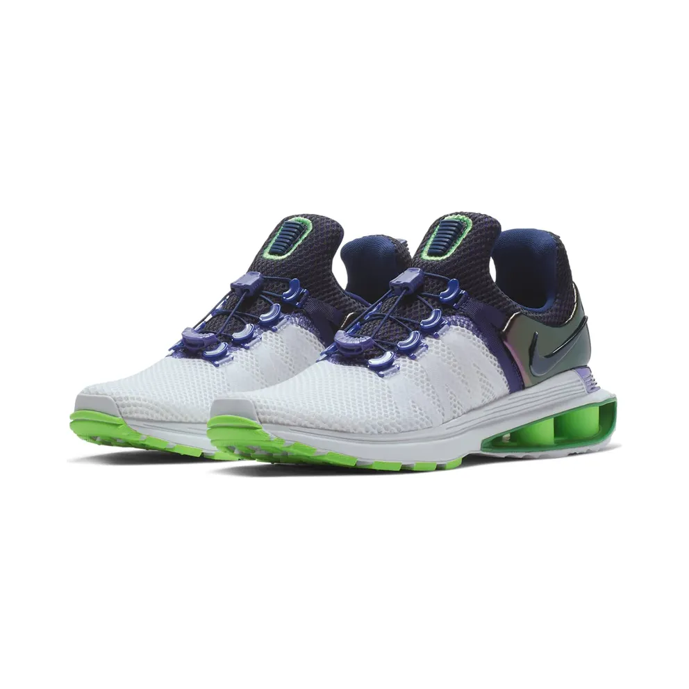 Nike Shox Gravity Fusion Violet (W) White/Fusion Violet-Rage Green (AQ8554-105)