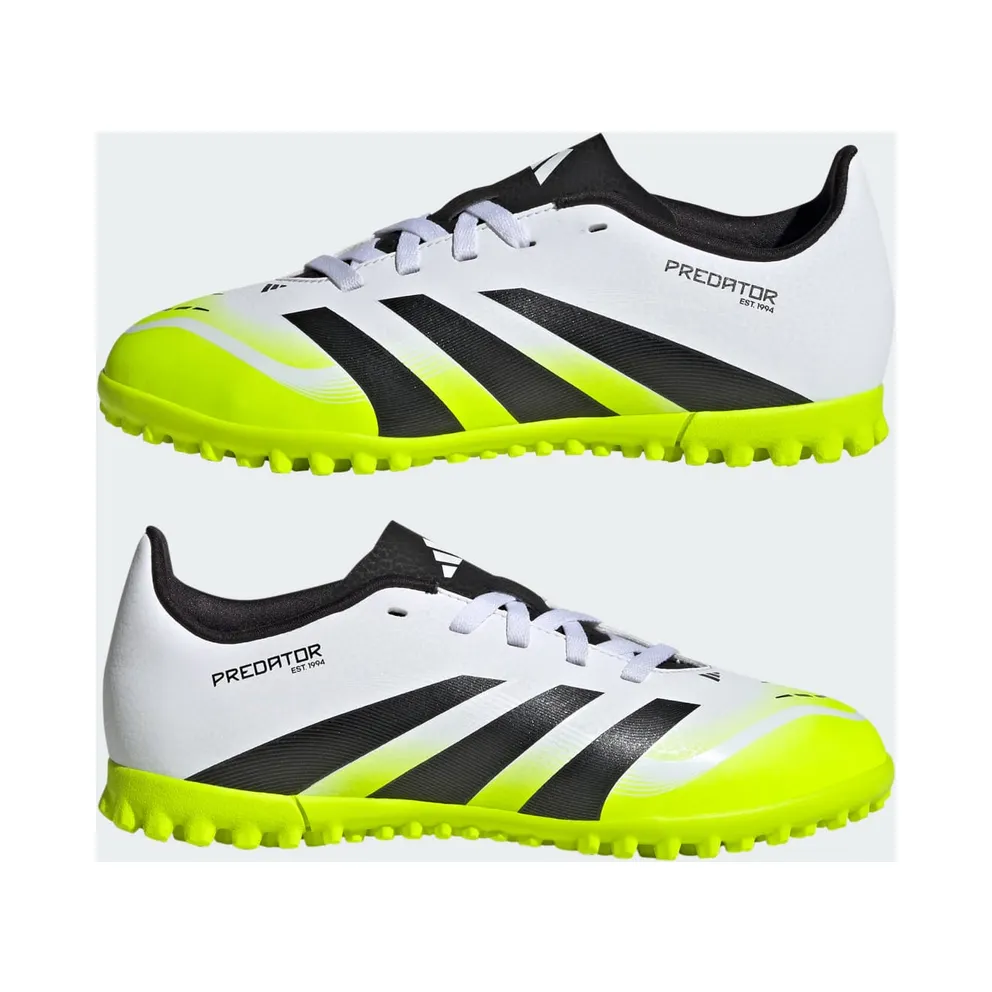 adidas Predator Club TF Cloud White Core Black Lucid Lemon (JH8862)