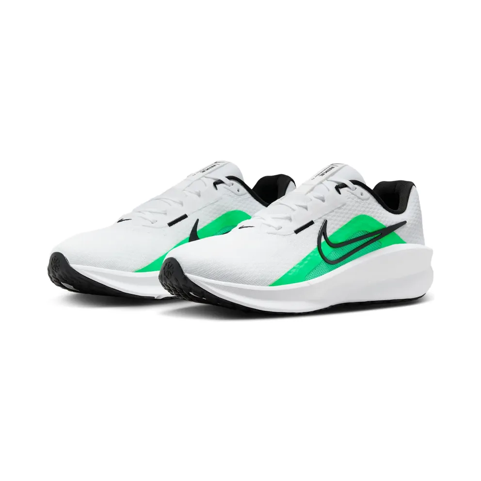 Nike Downshifter 13 White Green Shock Black (FD6454-106)