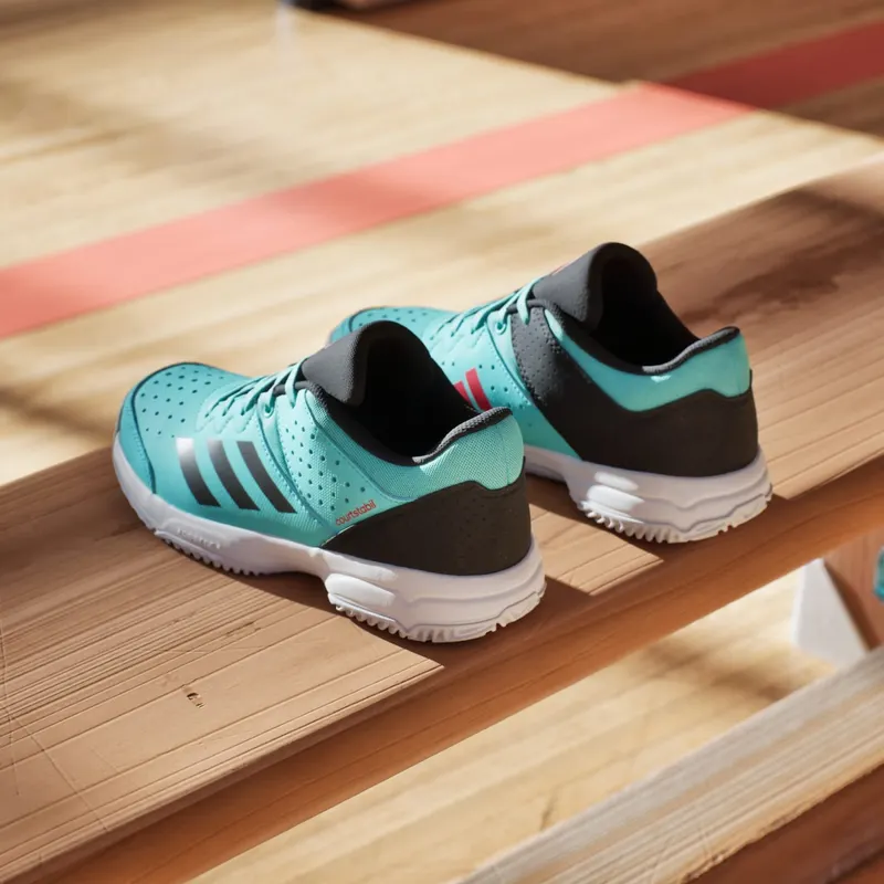 Adidas Court Stabil Flash Aqua / Core Black / Cloud White (JR9581)