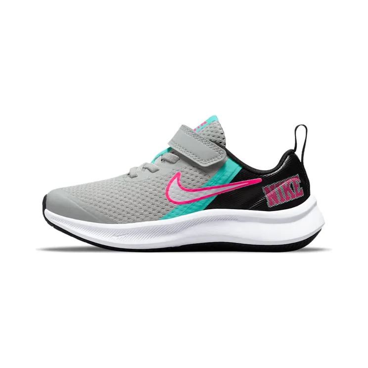 Nike Star Runner 3 SE PS “Grey Fog / Black / Hyper Pink / White” (DD1150-001)