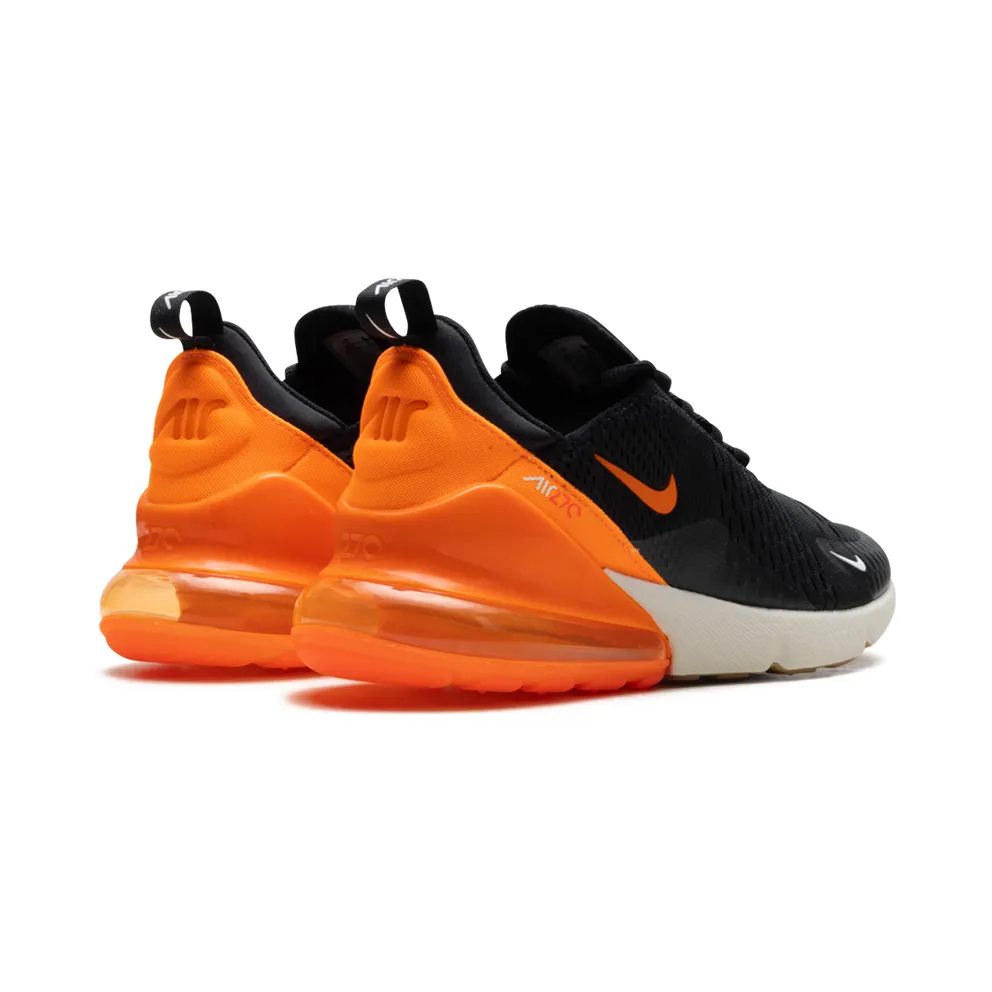 Nike Air Max 270 “Black/Total Orange-Bright Crimson” (AH8050-030)