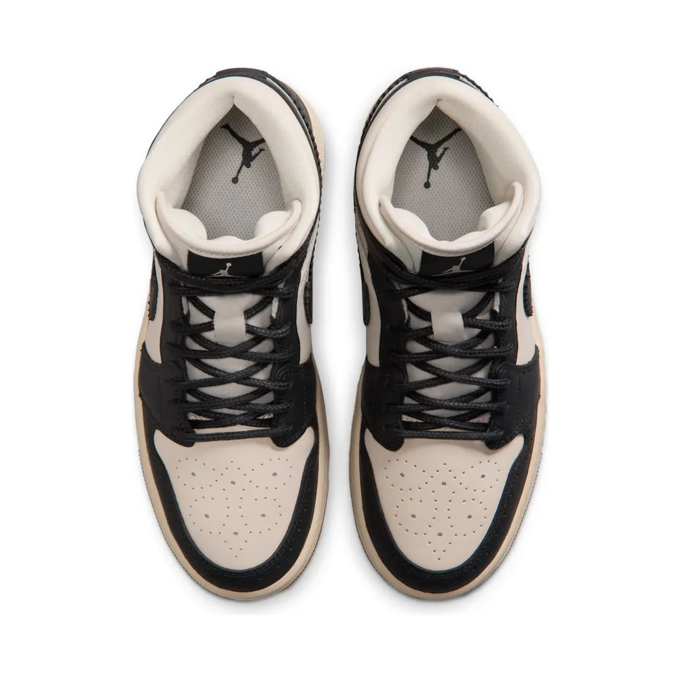 Jordan 1 Mid SE Off Noir “Off-Noir / Chalk / Pearl White” (IO0760-001)