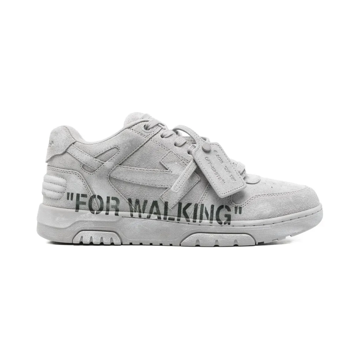Off-White Out Of Office “Grey” (OMIA189F25LEA00B)