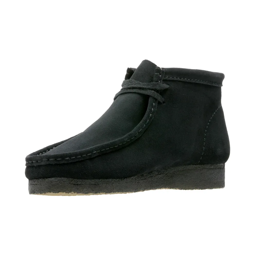 Clarks Originals Wallabee Boot Black Suede (26155517)