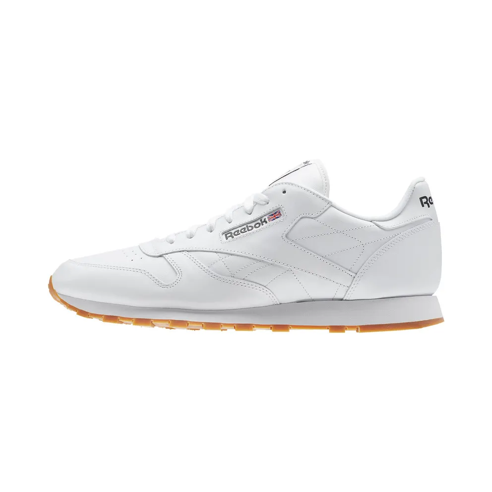 Reebok Classic Leather White White/Gum (Other Brands Reebok)