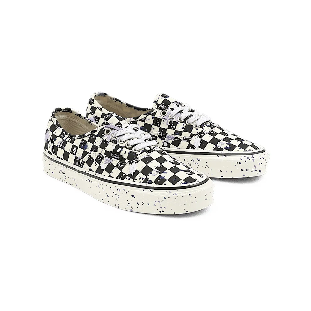 Vans UA Authentic 44 DX Anaheim Factory Splatter Embroidery Checkboard (VN0A5KX48FI)