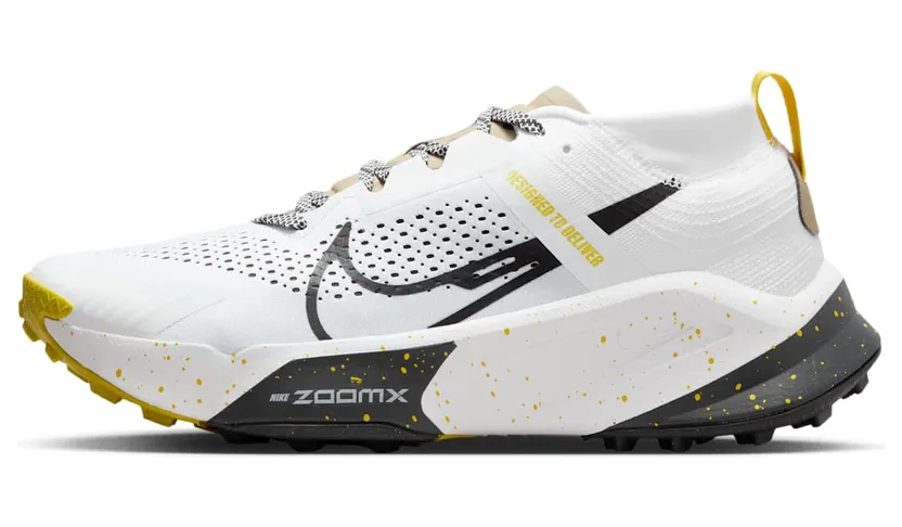Nike ZoomX Zegama White Black Vivid Sulphur (DH0623-100)