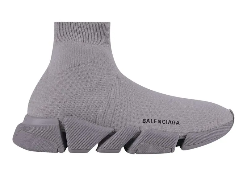 Balenciaga Speed 2.0 Grey Recycled Knit (617239W2DB11503)