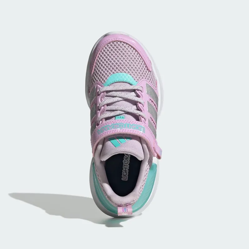 Adidas LIGHTORAMA Shoes CHILDREN Ice Lavender / Silver Metallic / Flash Aqua (HQ9254)