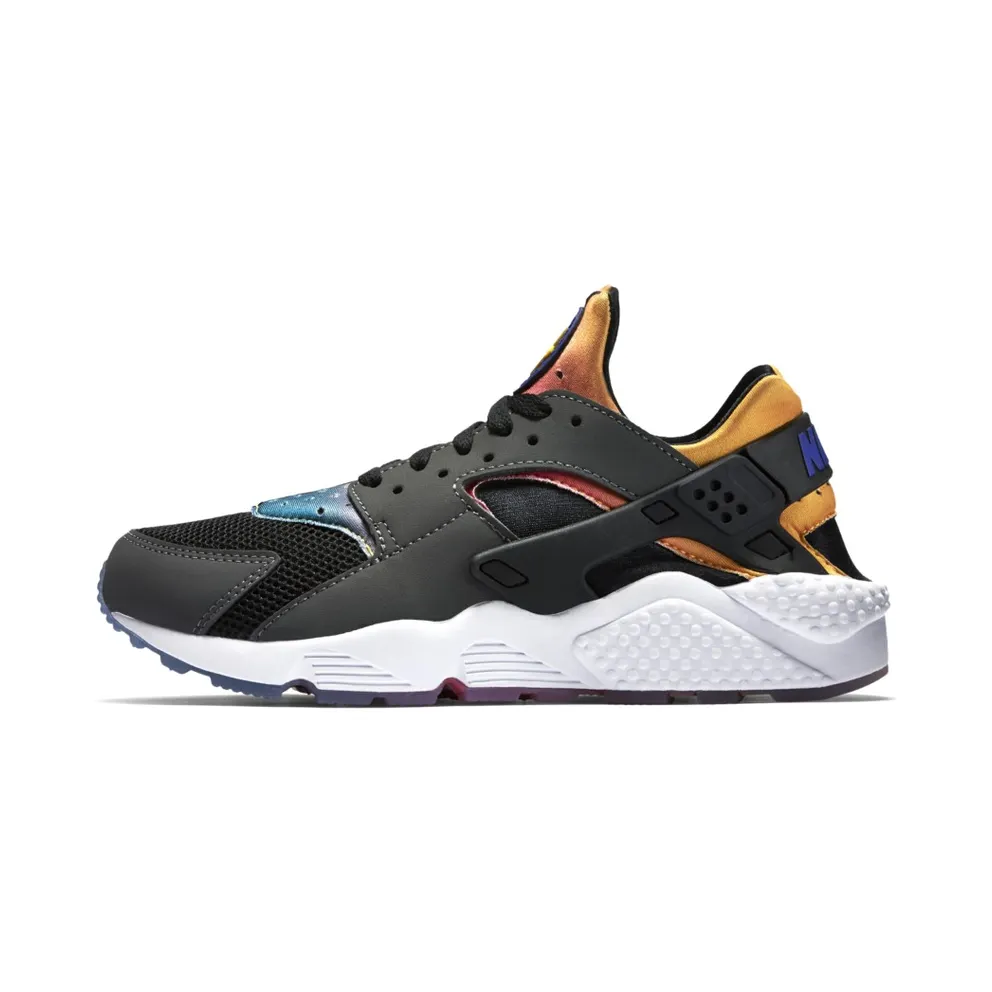 Nike Air Huarache SD Run Rainbow Black/Puresn Volt-True Yellow-Pink Pow (724764-005)