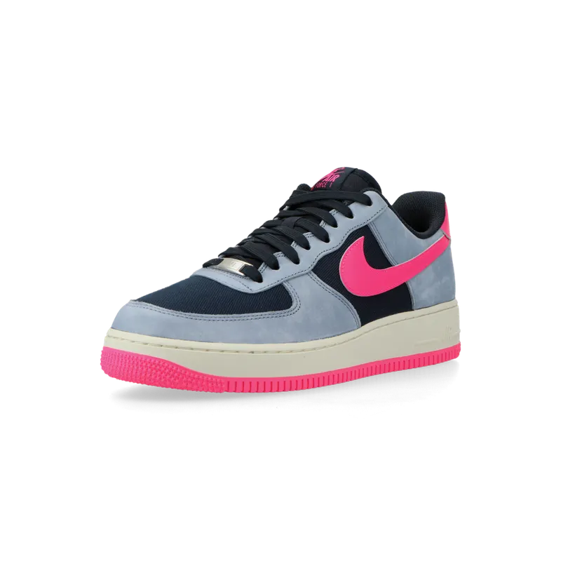 Nike Air Force 1 ’07 LX “Ashen Slate” (dark obsidian / pink blast) – FB8876-401