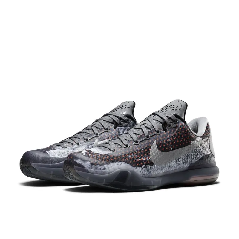 Nike Kobe 10 Pain Tumbled Grey/Night Silver-White-Black (705317-001)