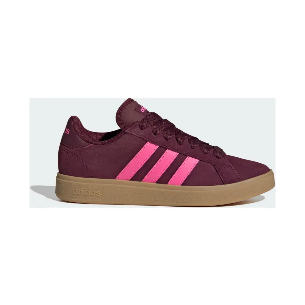 Adidas Grand Court Base 00s Shadow Red / Lucid Pink / Gum (JQ3598)