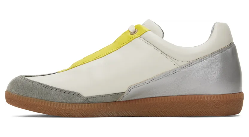 A-COLD-WALL* Off-White & Silver Shard Track Sneakers (ACWUF047) (3)