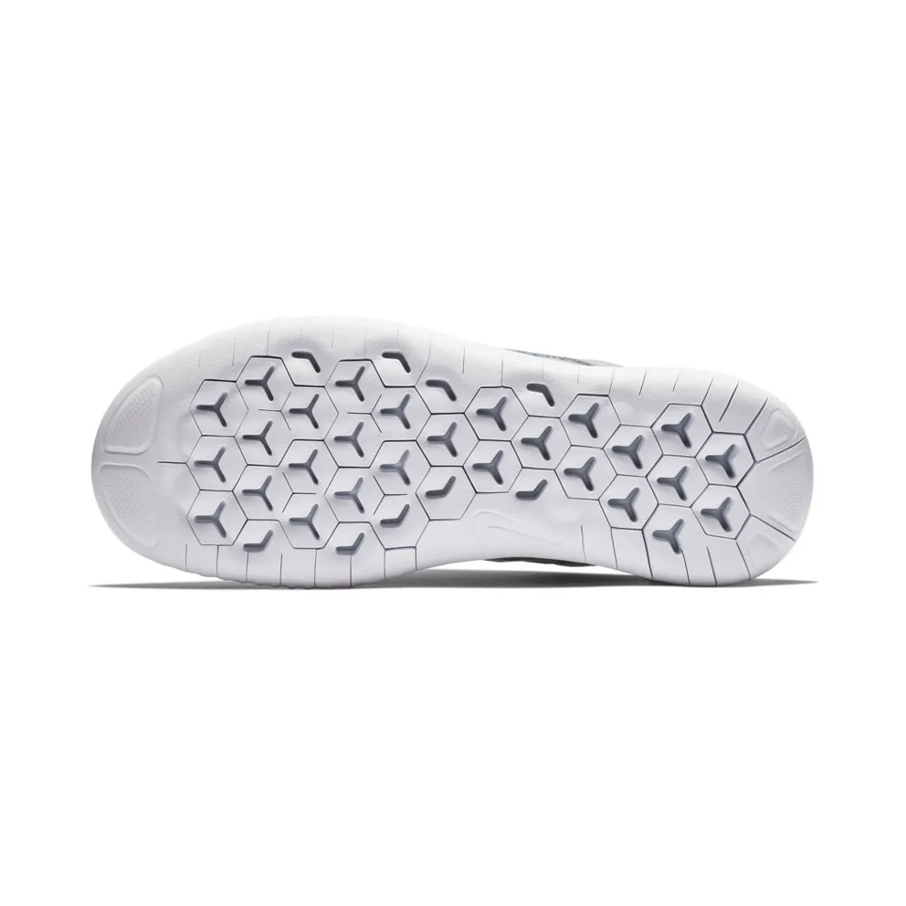 Nike Free RN 2018 Floral Pure Platinum (W) Pure Platinum/White-Black (AV3522-001)