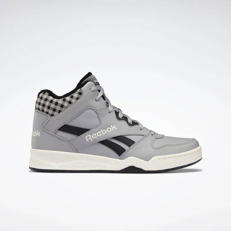Reebok Royal BB4500 Hi 2 Shoes Pure Grey 4 / Core Black / Chalk