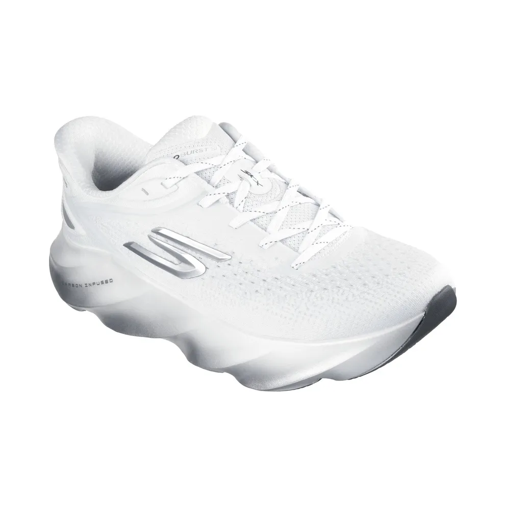 Skechers Slip-ins: Aero Burst Sneaker White/Silver