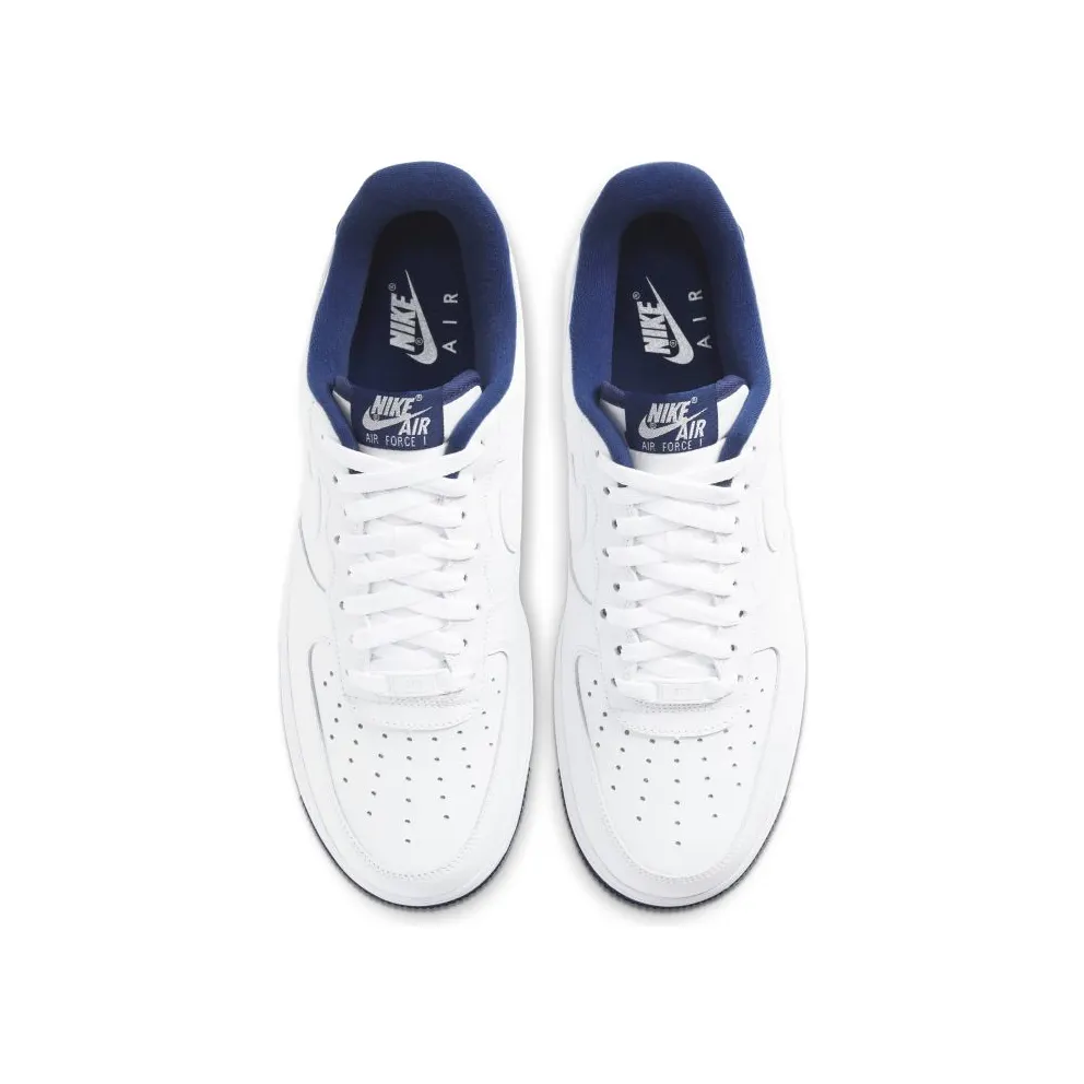 Nike Air Force 1 Low White Deep Royal Blue White/Deep Royal Blue-White (CD0884-102)
