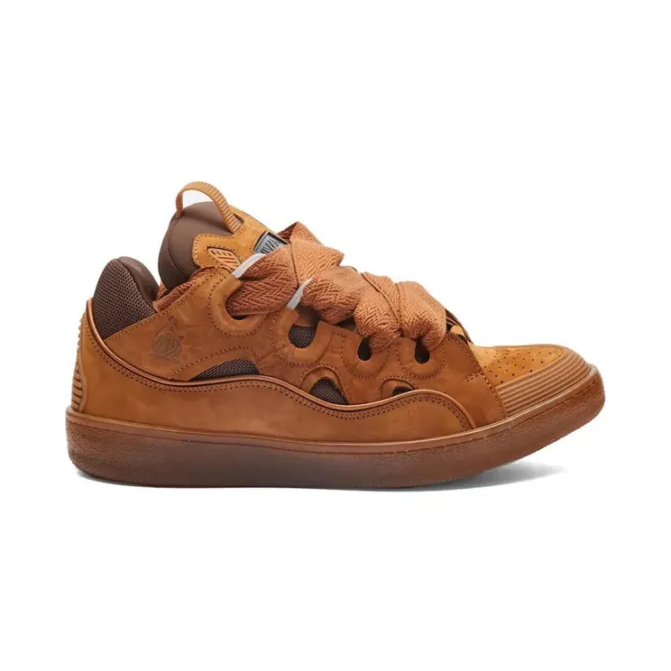 Lanvin Leather Curb Tan (FM-SKRK11-TRAG-P23603)