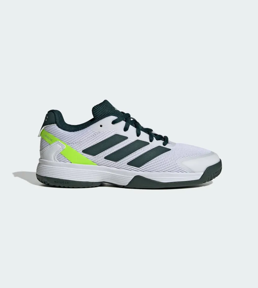 Adidas Ubersonic Tennis Kids Pure Teal / Silver Metallic / Lucid Lemon (JH5122)
