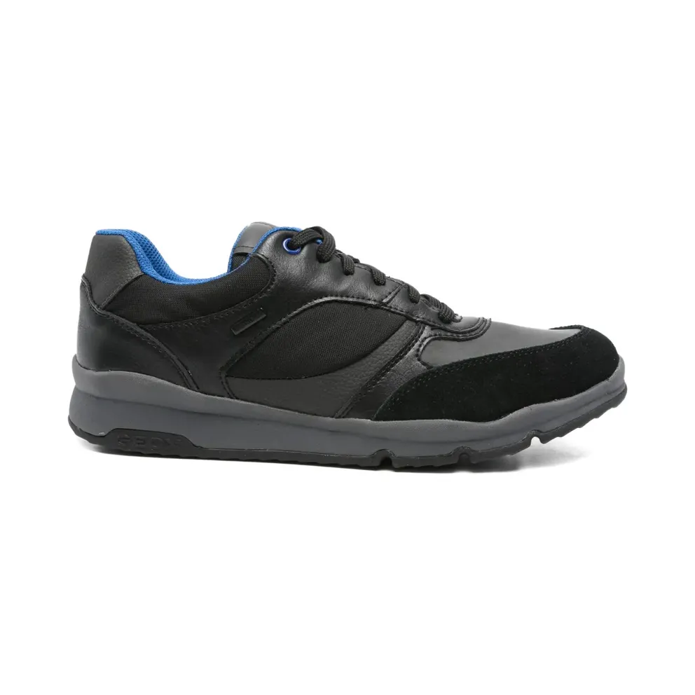 Geox Sandford leren with vlakken – Black (U36S7A0PTME)