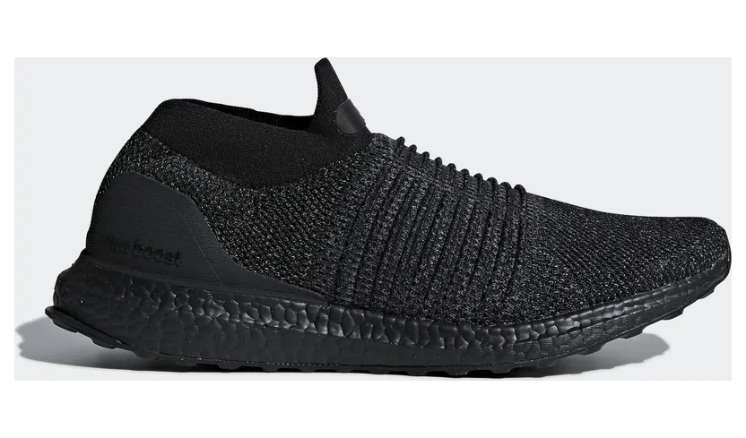 adidas Ultra Boost Laceless Mid Triple Black (BB6222)