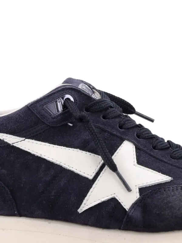 Golden Goose Marathon sneakers met sterpatch – Blauw (GWF01071F008333)