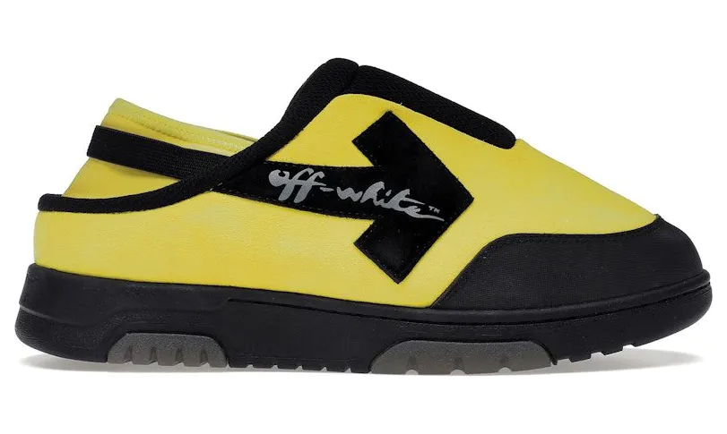 OFF-WHITE Out Of Office Mule Yellow Black (OMIA246F22LEA0011810)
