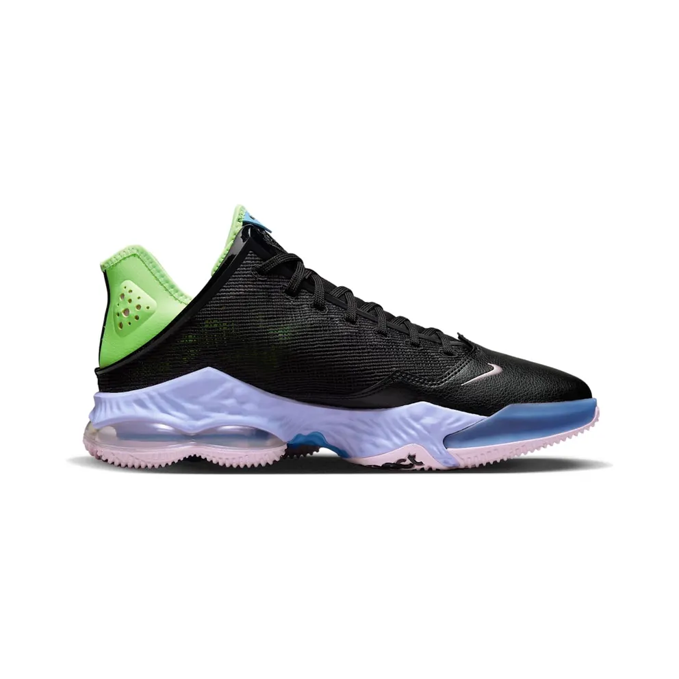 Nike LeBron 19 Low “Black / Ghost Green” (DO9829-001)