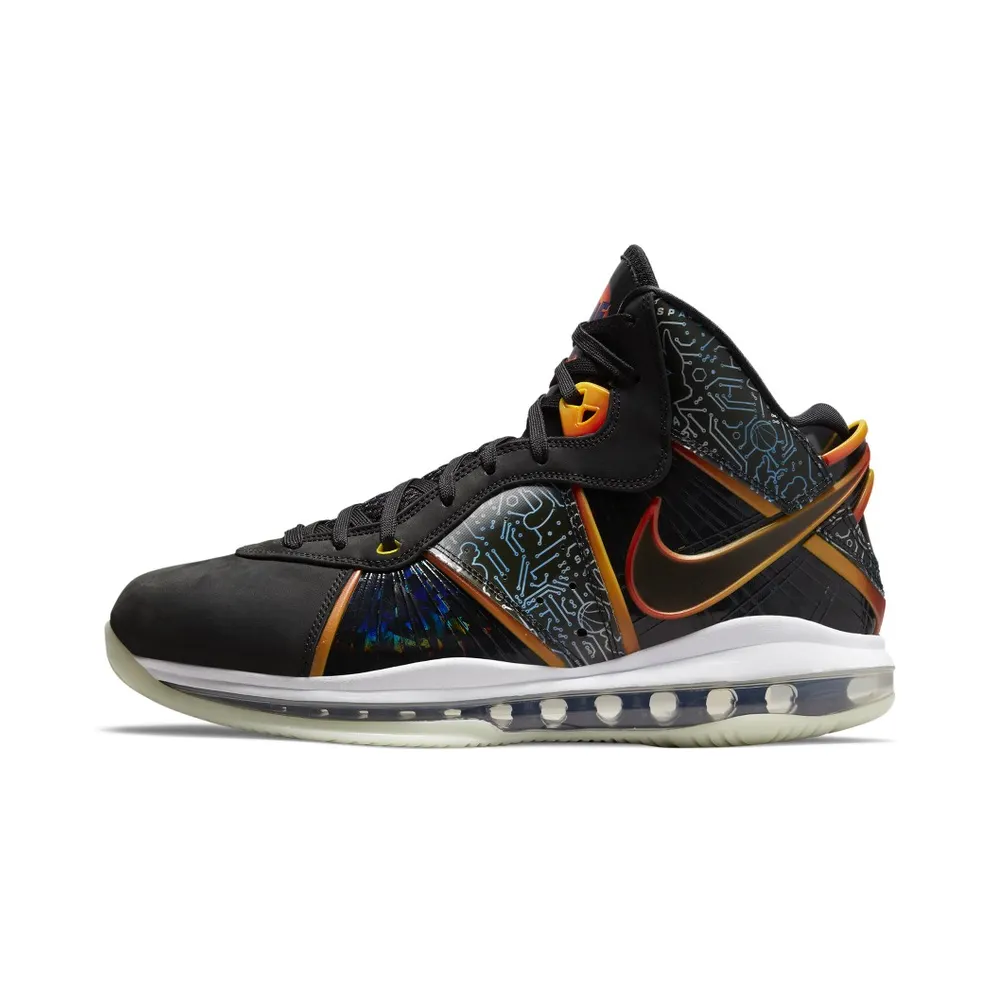 Nike LeBron 8 Space Jam (2021) – “Black / Black-white-multi-color” (DB1732-001)