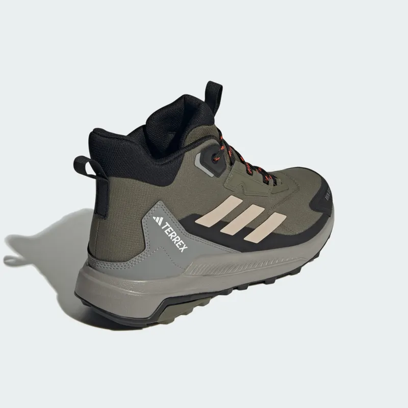 Adidas Terrex Anylander Mid RAIN.RDY Hiking Olive Strata / Wonder Beige / Core Black (ID0897)