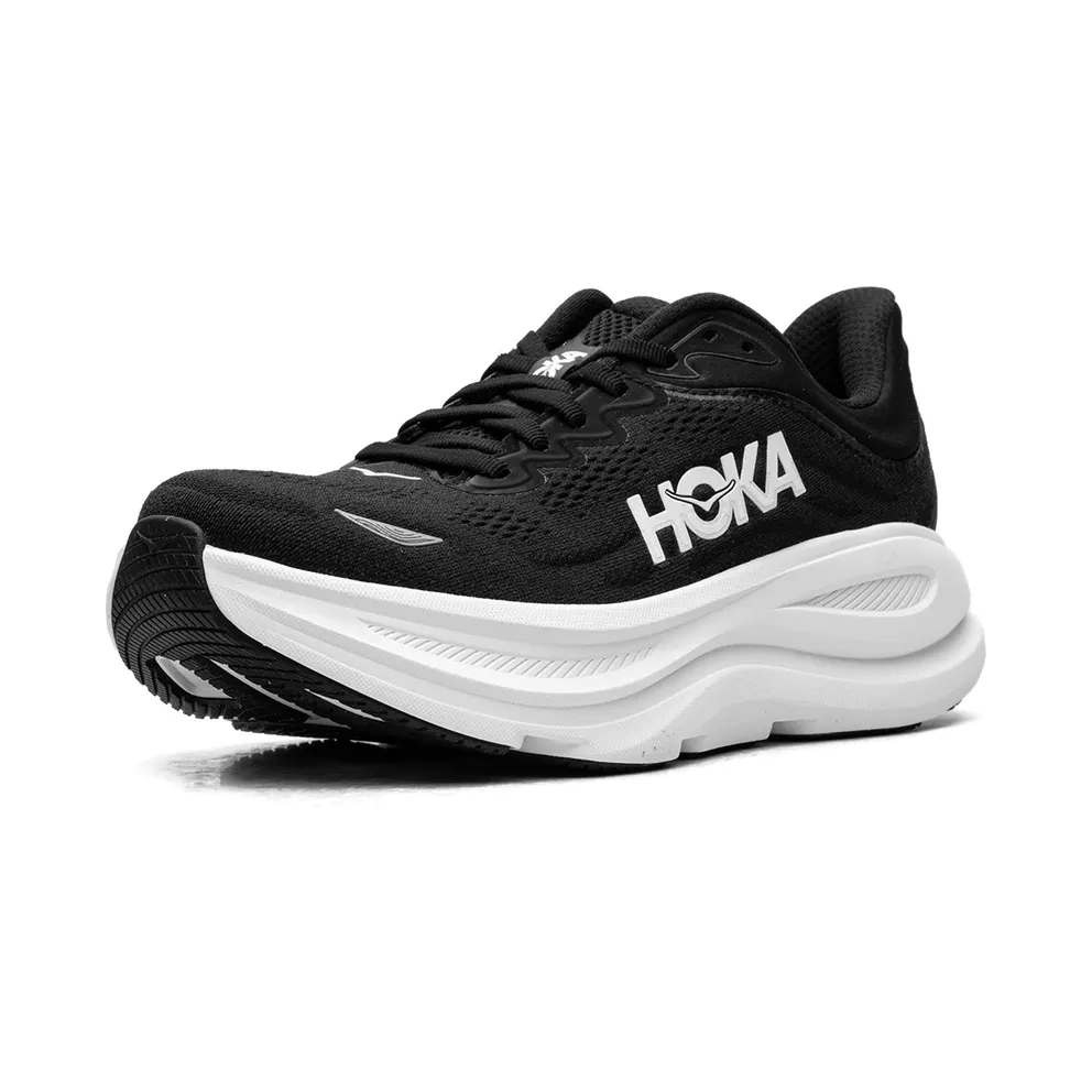 Hoka BONDI 9 “BLACK / WHITE” (1162012-BWHT)