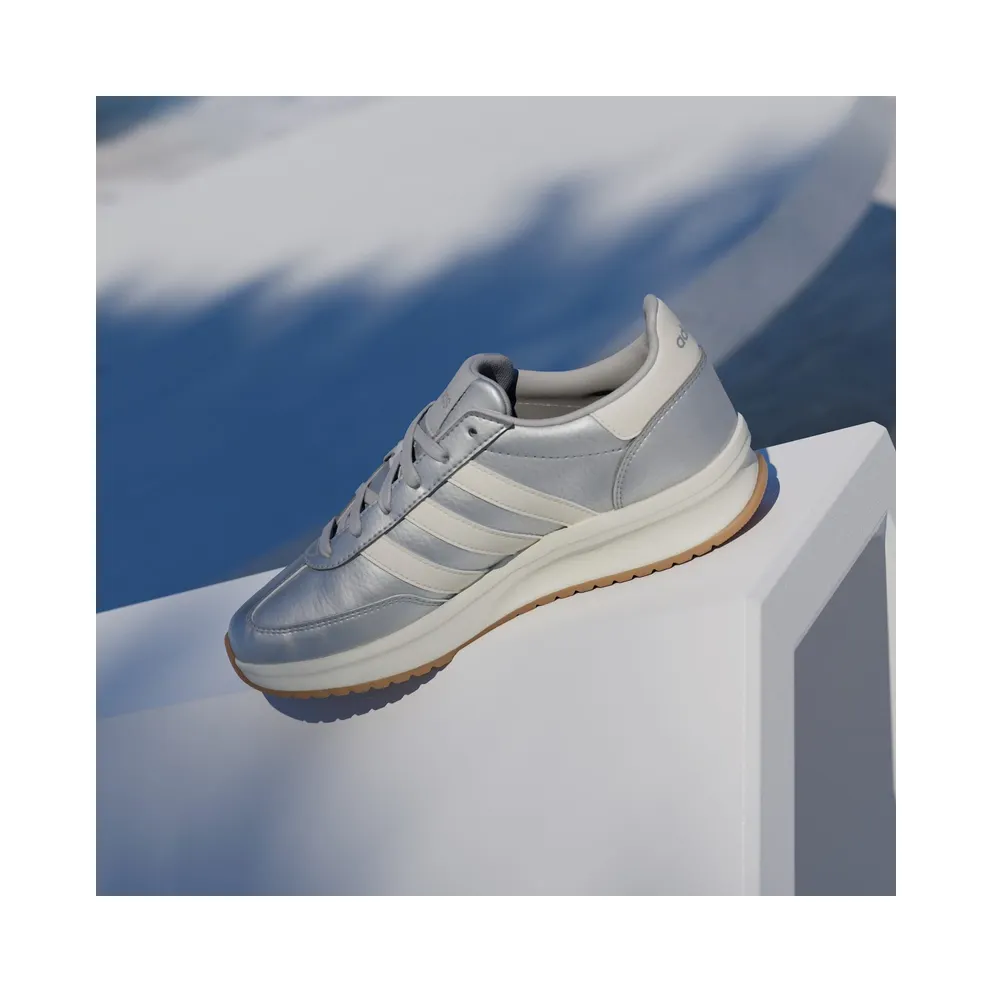 Adidas RUN 70S 2.0-Shoes Silver Metallic / Off White / Grey Two (JR2453)