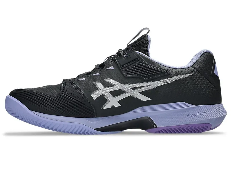 ASICS SOLUTION SPEED FF 4 CLAY NIGHT ENERGY “Graphite Grey / Pure Silver” (1041A541-020)