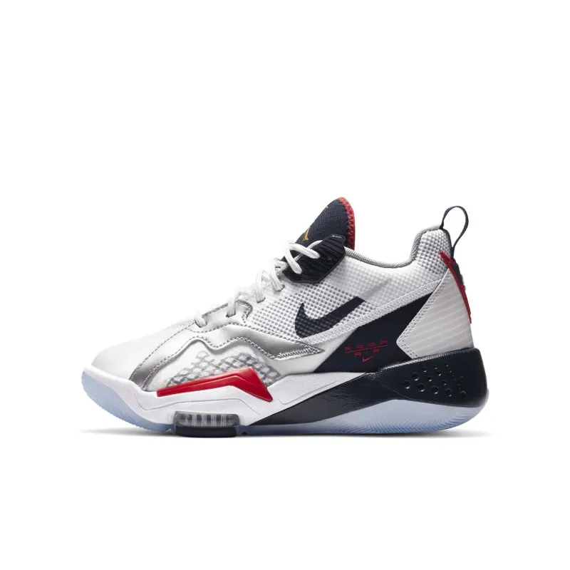 Jordan Zoom’ 92 Older Kids’ White (CN9138-101)
