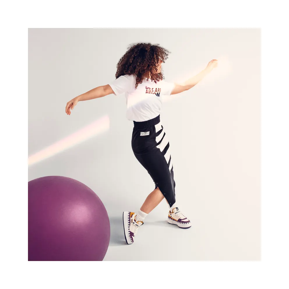 adidas Triple Platforum Lo Girls Are Awesome Chalk White / Chalk White / Purple Beauty (GY2618)