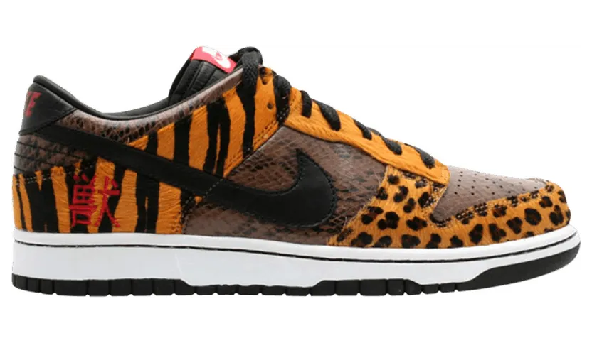 Nike Dunk Low Premium ‘Beast Pack’ Black/Black-Safari (312919-001)