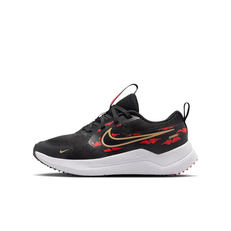 Nike Cosmic Runner Black Red Metallic Gold (IQ1264-001)