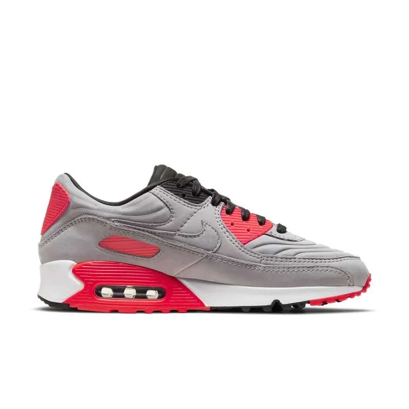 Nike  Air Max 90 Night Silver Bright Crimson Night Silver/Night Silver-Bright Crimson (CZ7656-001)