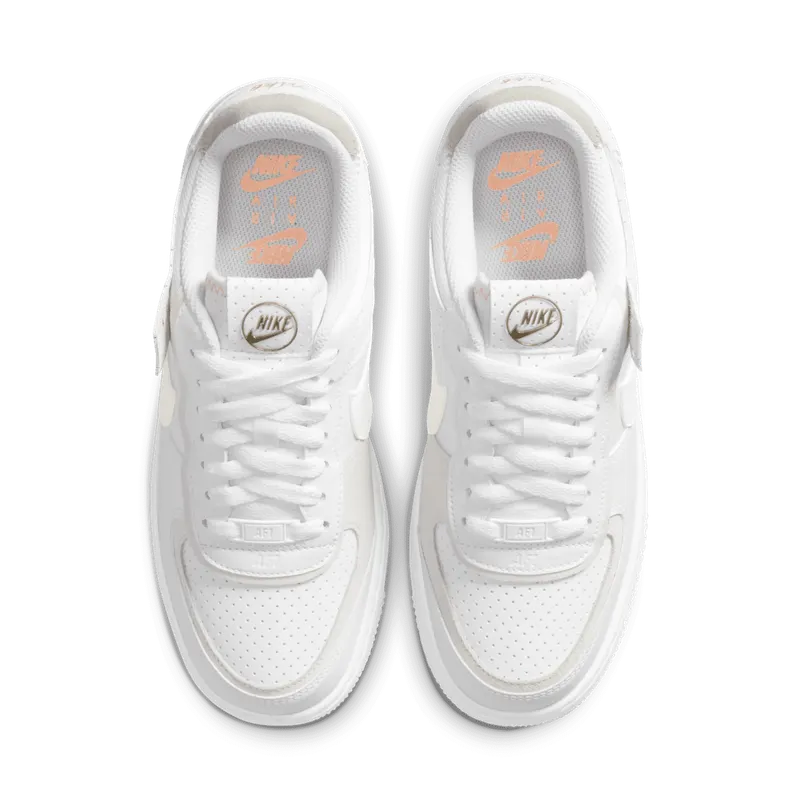 Nike Womens Air Force AF 1 Shadow White Atomic Pink (2020) (CZ8107-100)