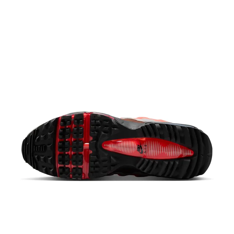 Nike Air Max 95 Golf – “Light Silver / Light Smoke Grey / Bright Crimson / Black” (HV4696-003)