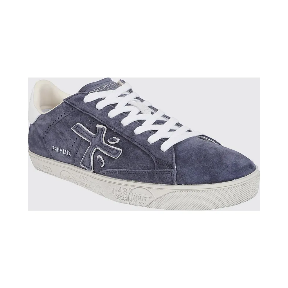 Premiata Steven Suede Sneakers Navy (STEVEN6643)
