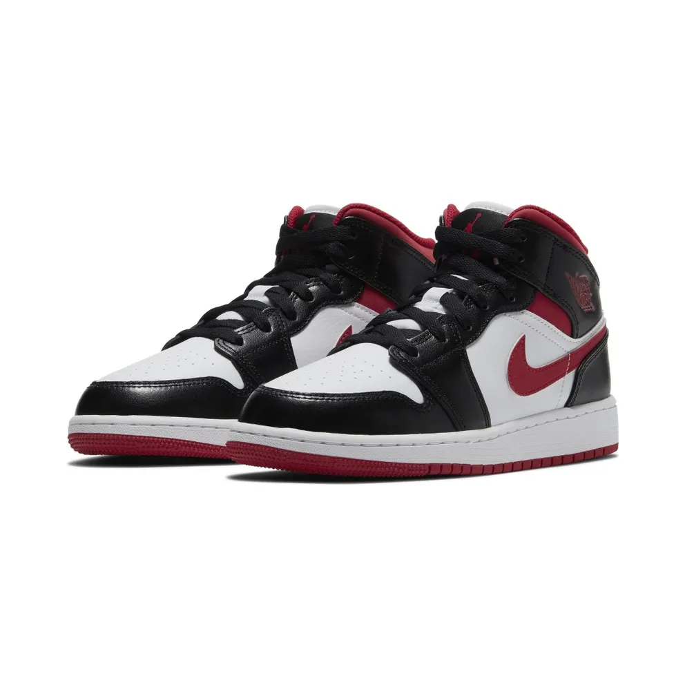 Air Jordan 1 Mid Gym Red (GS) (DJ4695-122)