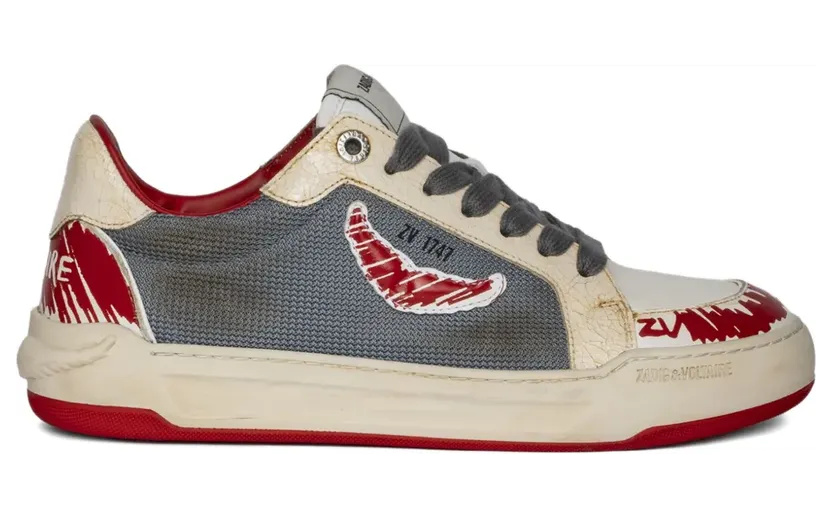 Zadig&Voltaire Fly Wings sneakers – Grijs (SWSN01625)