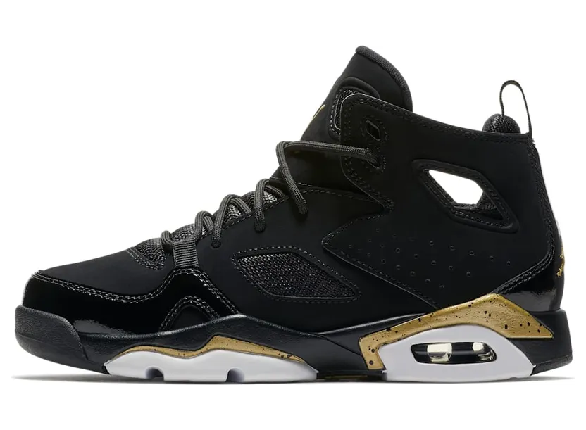 Jordan Flightclub 91 Black Metallic Gold (GS)