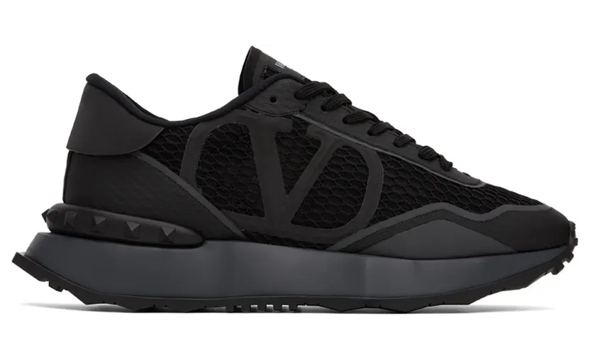 Valentino Garavani Black Netrunner Sneakers (1Y2S0F28XKL)
