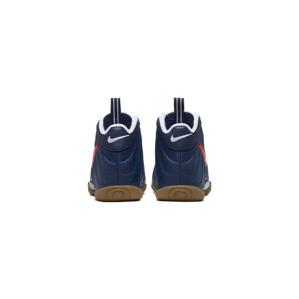 Nike Air Foamposite Pro Blue Void University Red (PS) Blue Void/Gum Light Brown-White-University Red (843755-405)