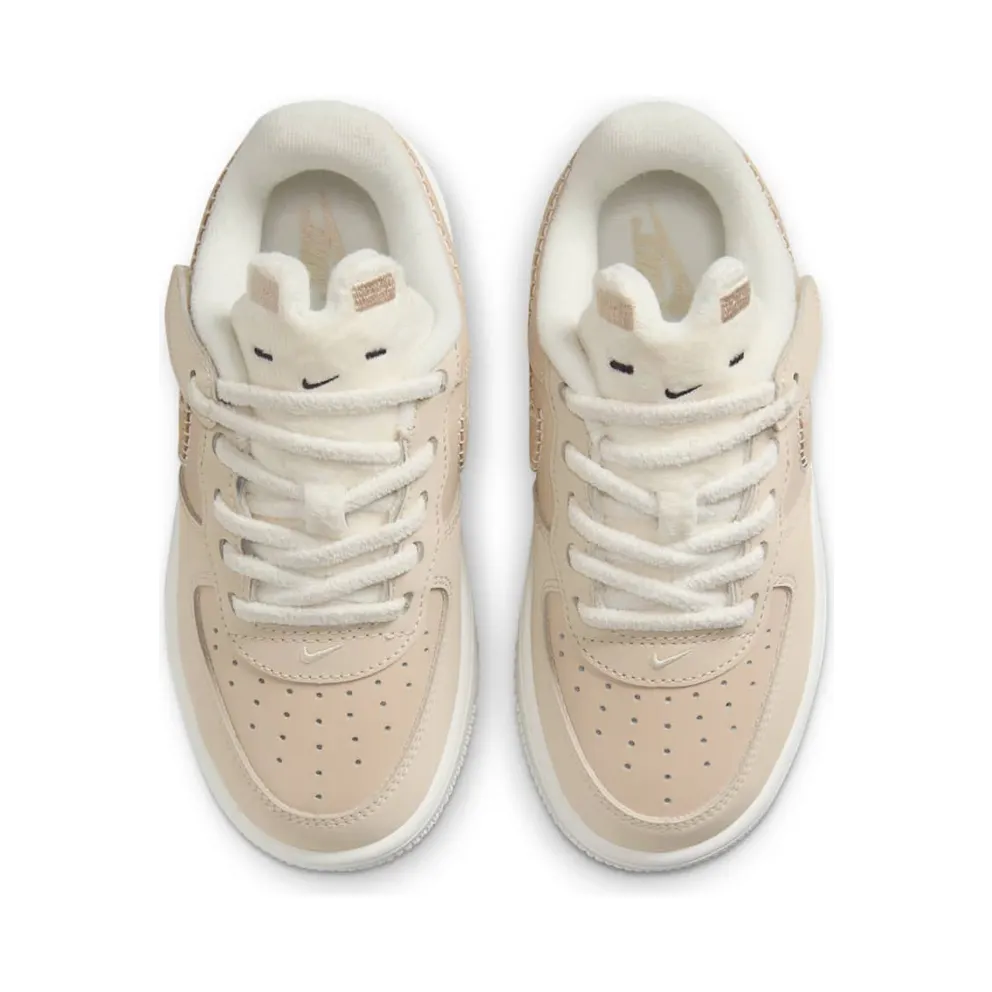 Nike Force 1 Low SE EasyOn PS “Sanddrift Sail Dark Raisin Pale Ivory” (FZ4514-100)