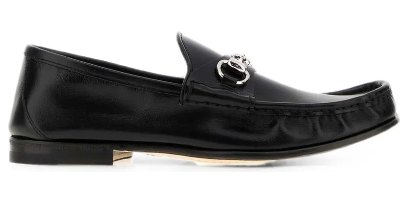 Gucci Lugano Leather Loafers 871668AAF3Q1000